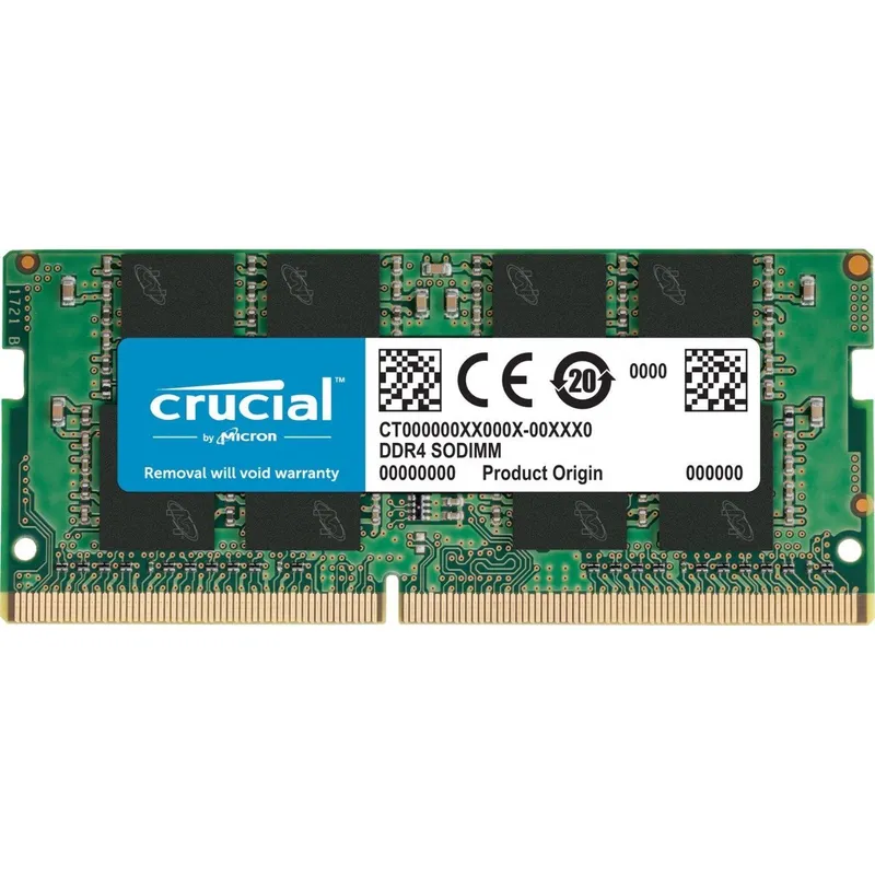 CRUCIAL - Memoria RAM 8GB DDR4 2400 MHz Crucial SODIMM 1.2V CL17 CT8G4SFS824A