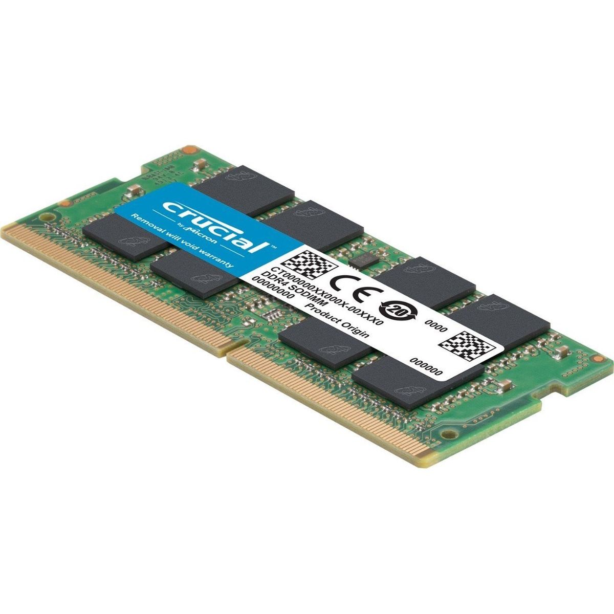 CRUCIAL - Memoria RAM 8GB DDR4 2400 MHz Crucial SODIMM 1.2V CL17 CT8G4SFS824A