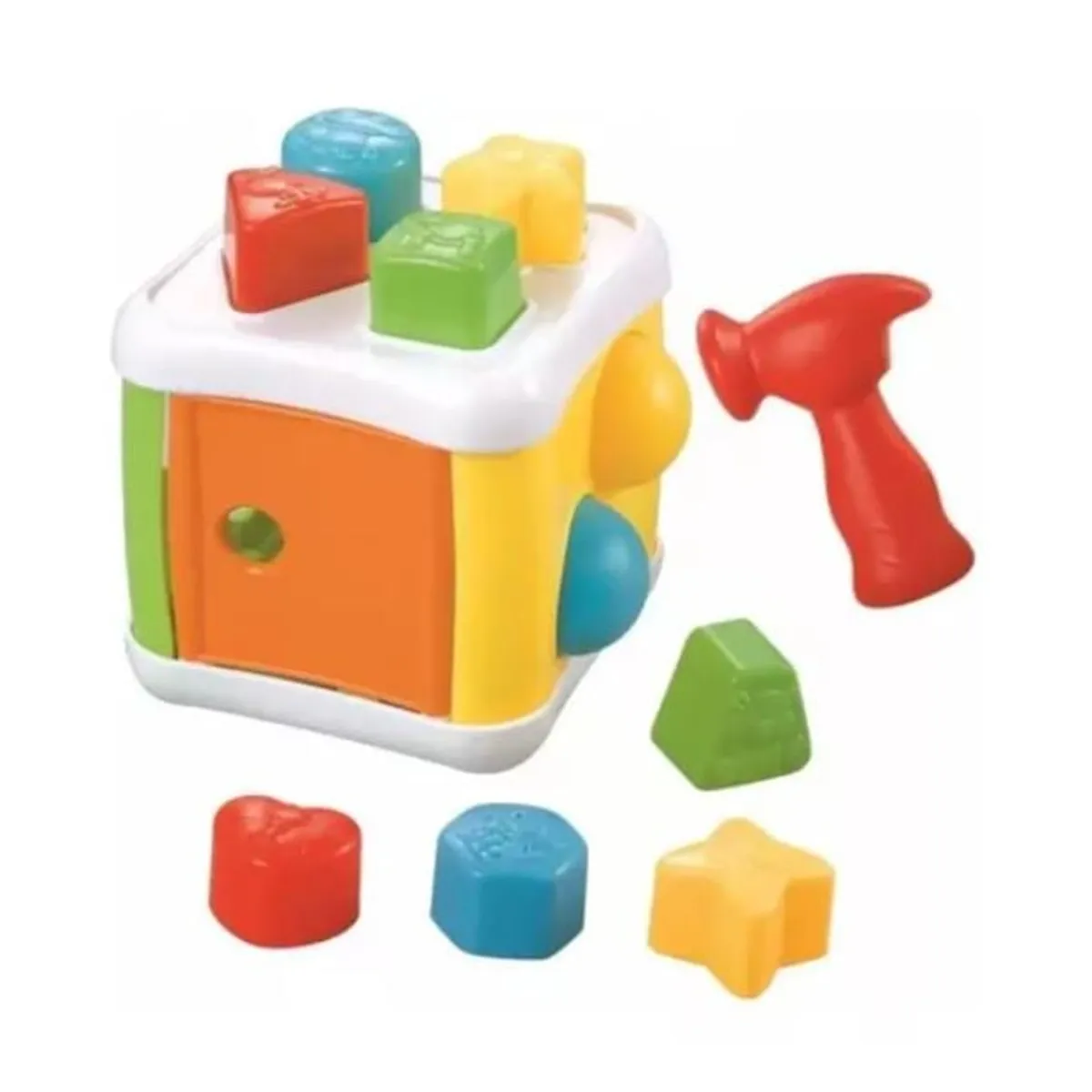 GENERICO - CUBO DE FORMAS DIDACTICAS PARA ENCAJAR