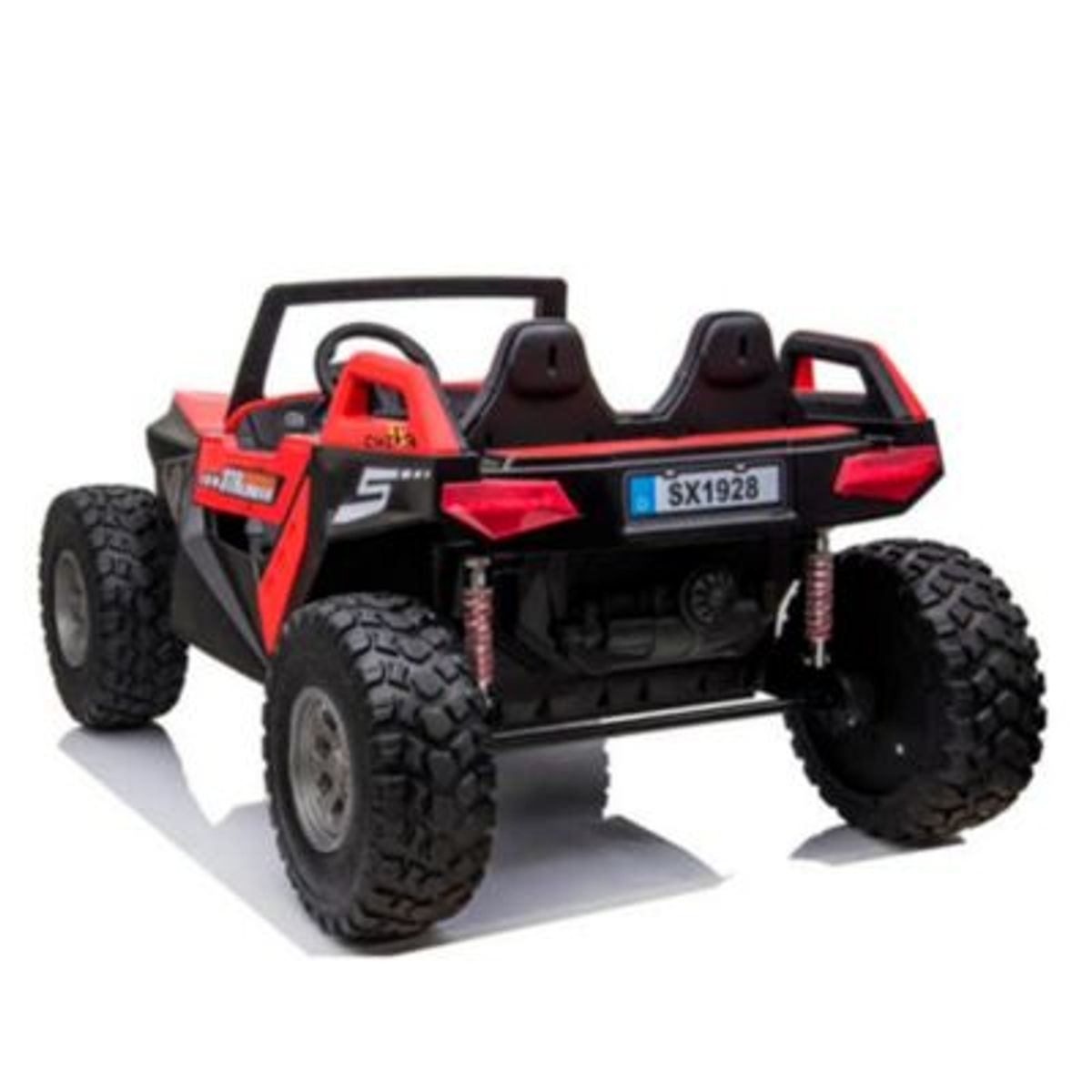 GENERICO - Carro a Batería 4 X 4 TUBULAR RED