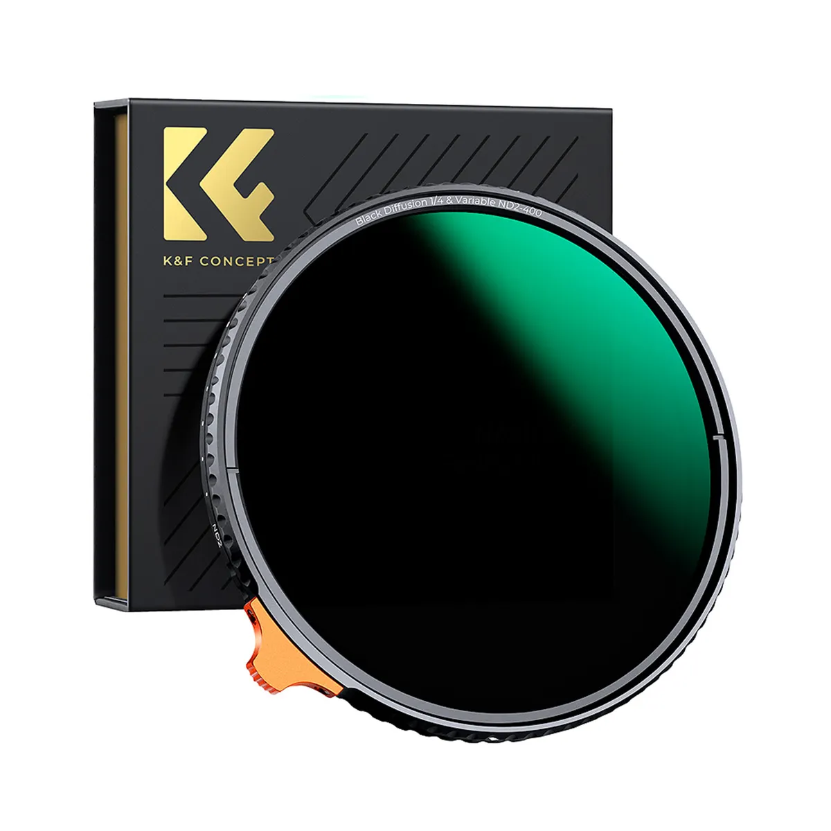 K&F CONCEPT - Filtro doble 82mm Black Mist 14 ND2-ND400 Nano X K&F Concept.