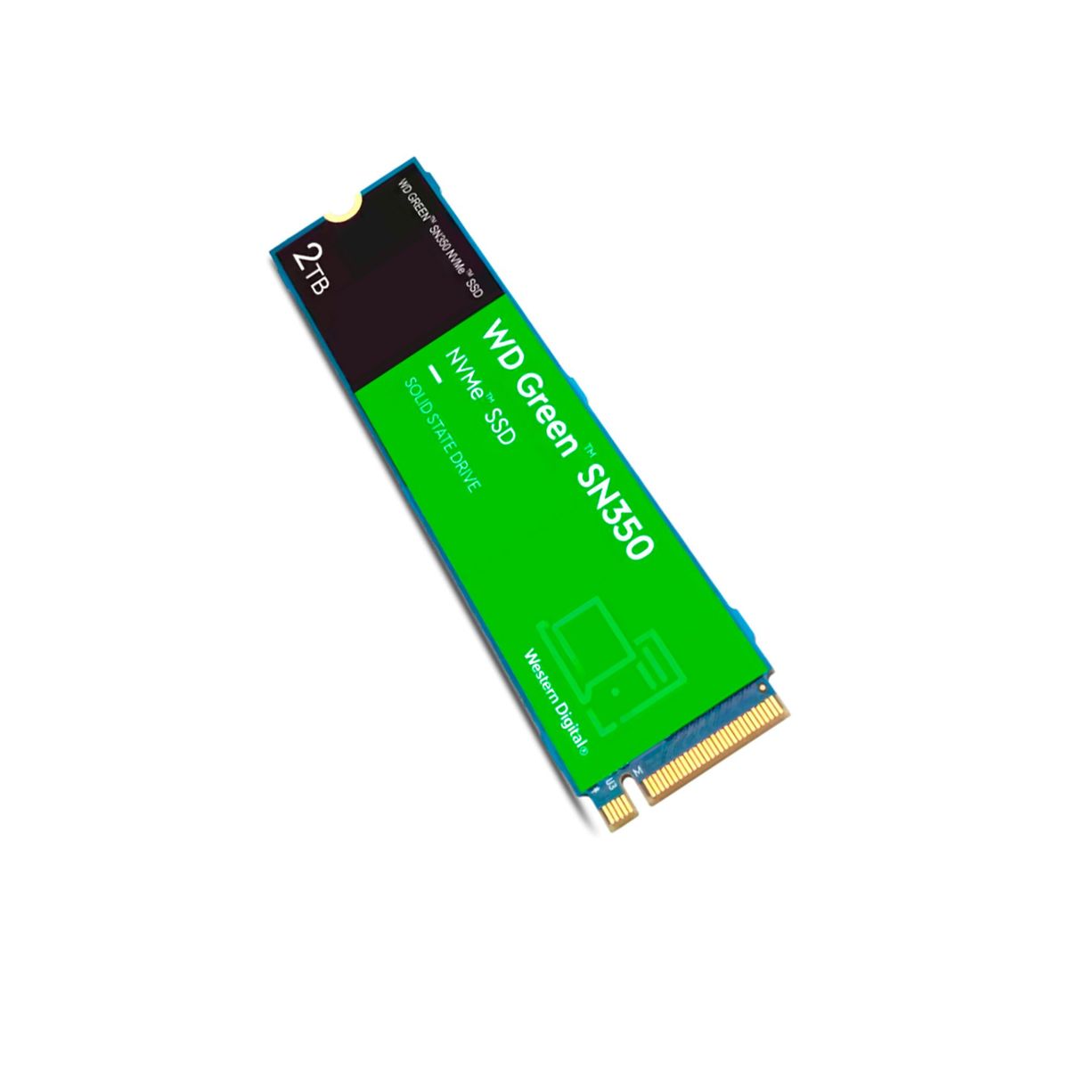 WESTERN DIGITAL - SSD WESTERN DIGITAL GREEN SN350 NVME 2TB M.2 2280 P/N: WDS200T3G0C