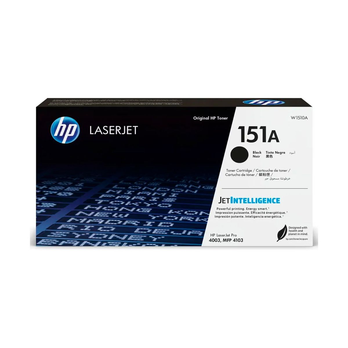 HP - TONER HP 151A NEGRO, 3050 PAG, LJ PRO 4003/MFP 4103 P/N: W1510A