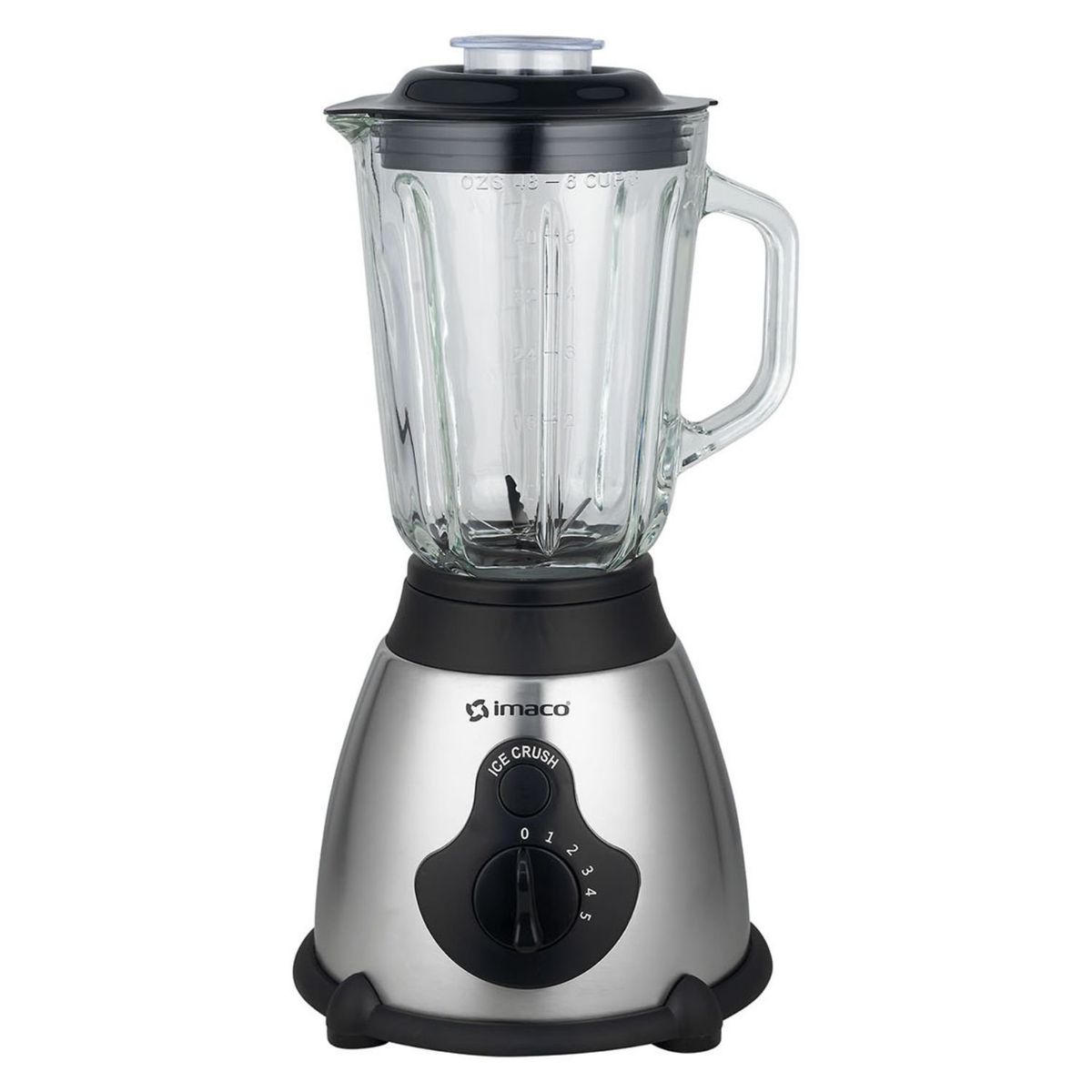 IMACO - Licuadora Imaco BLS509 1.5 L 450 W 5 velocidades vaso de vidrio