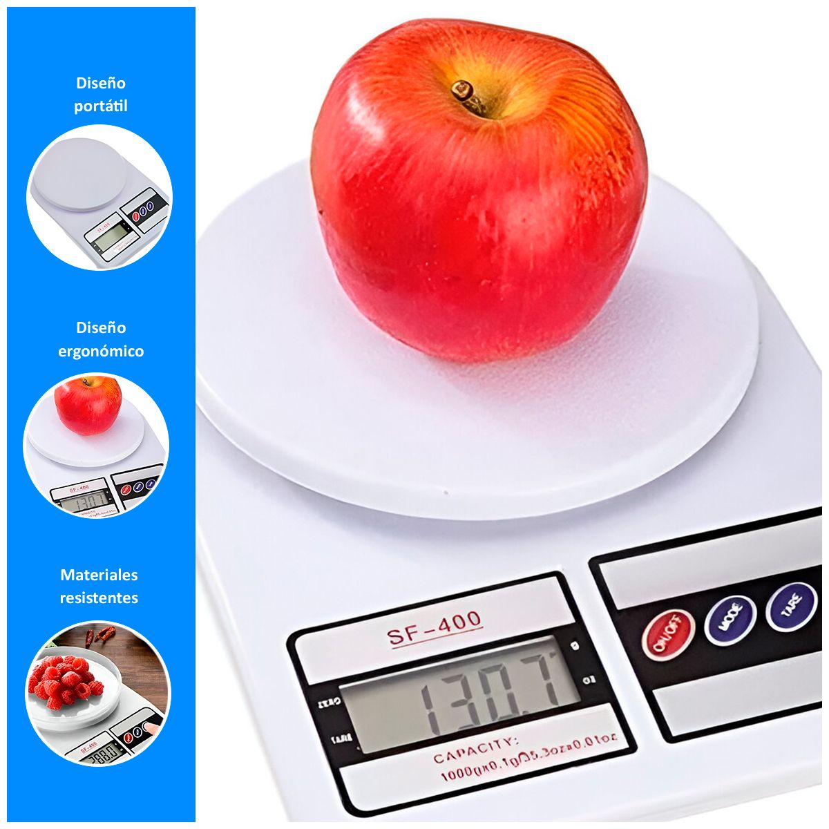 GENERICO - Balanza Gramera Digital de Bolsillo para Cocina