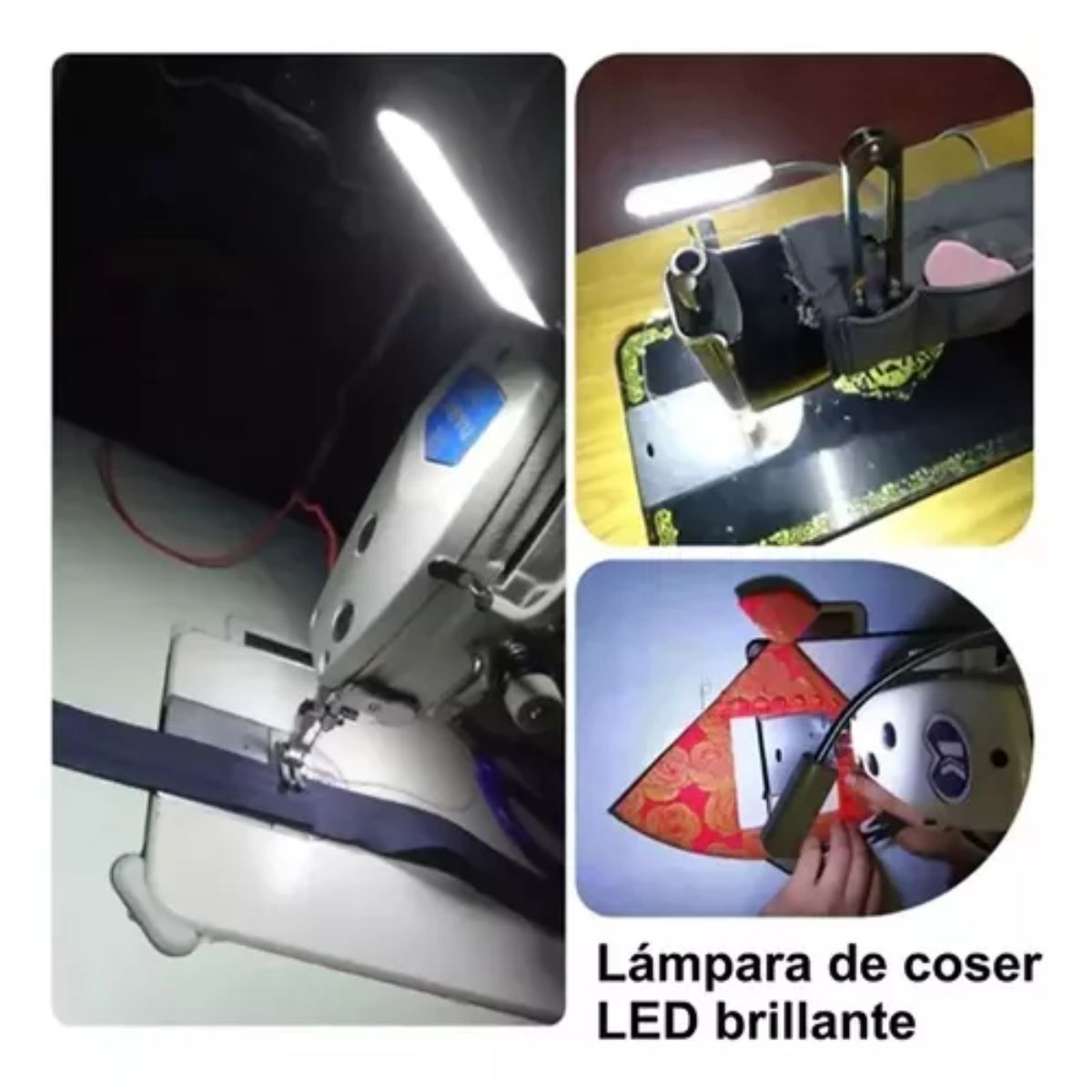 GENERICO - Focos De 30led Máquina De Coser De Luz Magnétic 2 Piezas