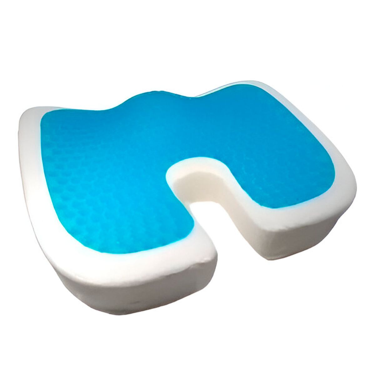 GENERICO - Cojín de Gel Viscoelástico para Asientos Ortopédicos