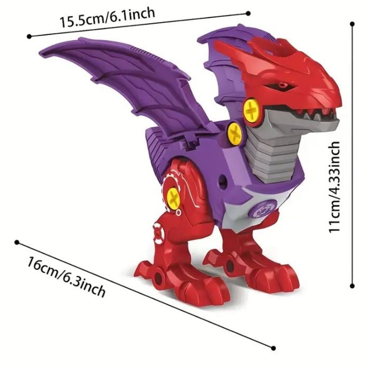 GENERICO - DINOSAURIOS ARMABLES JUEGUETE EN SET 5EN1