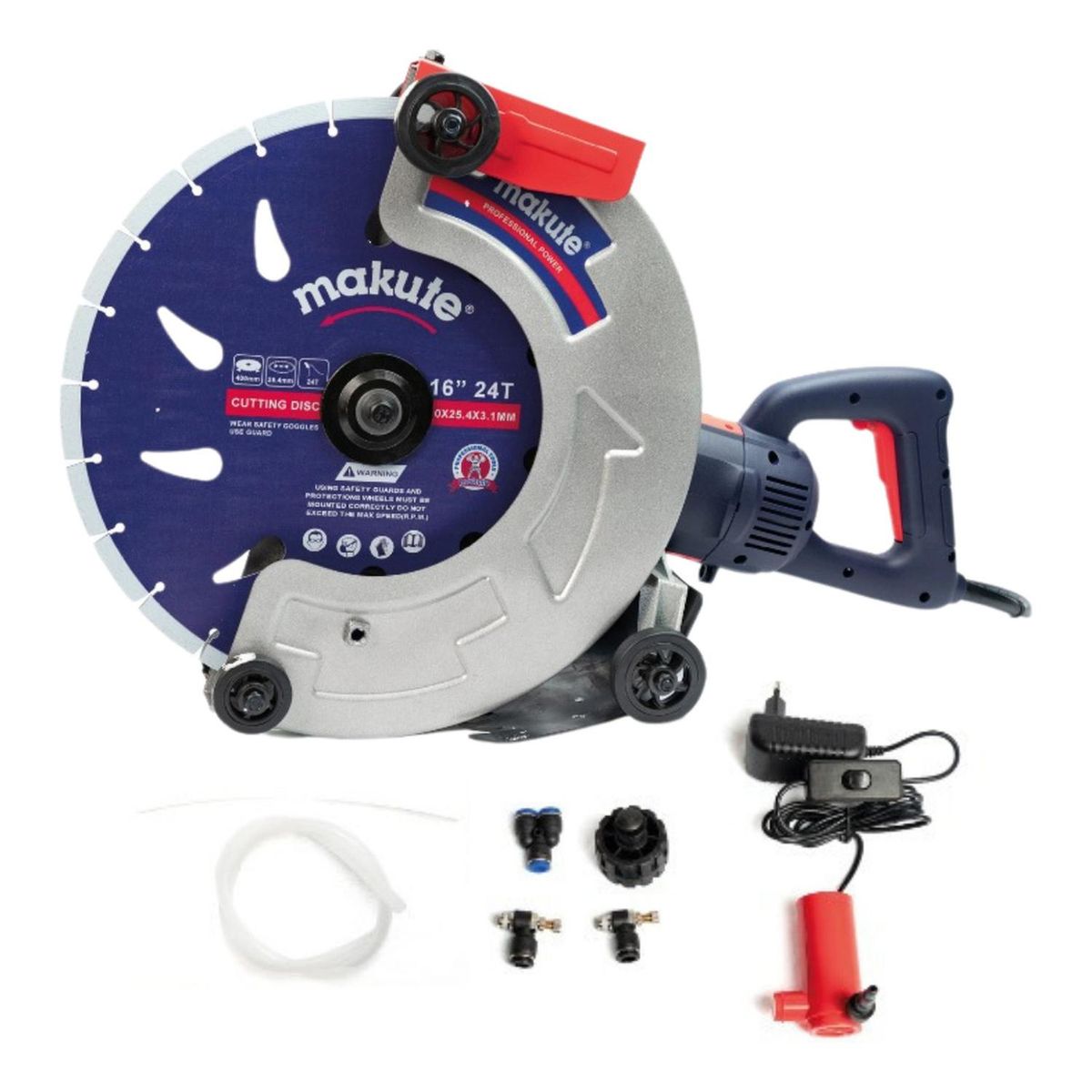 MAKUTE - Cortadora de concreto asfalto 3200w 16 industrial Makute