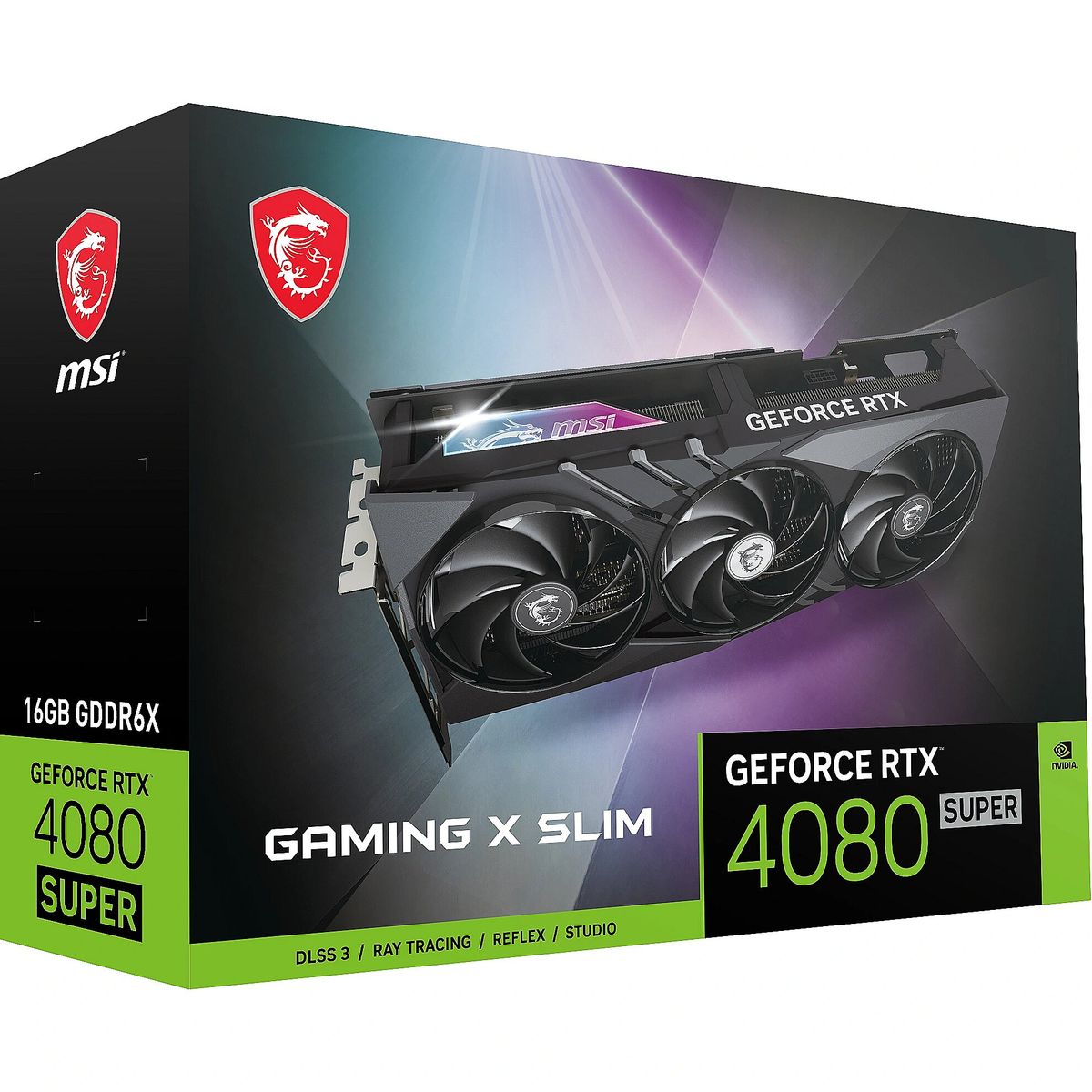 MSI - Placa De Video Nvidia Msi Gaming X Geforce Rtx 4080 Gaming X Trio 16gb
