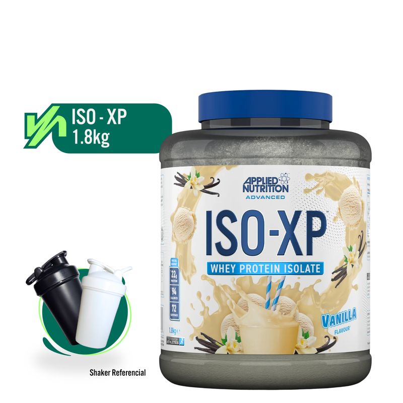 APPLIED NUTRITION - ISO-XP APPLIED NUTRITION 1.8 KG  VAINILLA + SHAKER