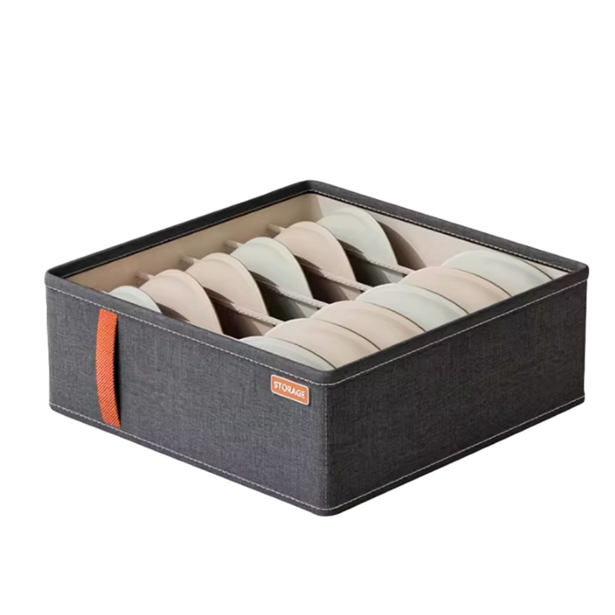 GENERICO - Organizador Caja para ropa interior armable - 32 x 32 cm