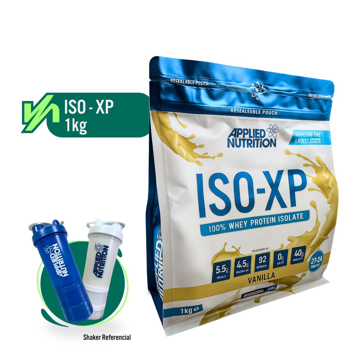 APPLIED NUTRITION - ISO-XP APPLIED NUTRITION  1 KG  PROTEINA  VAINILLA