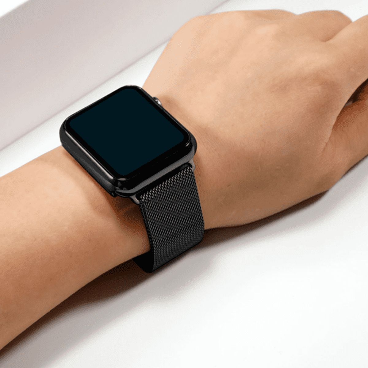 GENERICO - Case Bumper APPLEWATCH con Vidrio incorporado 42mm negro