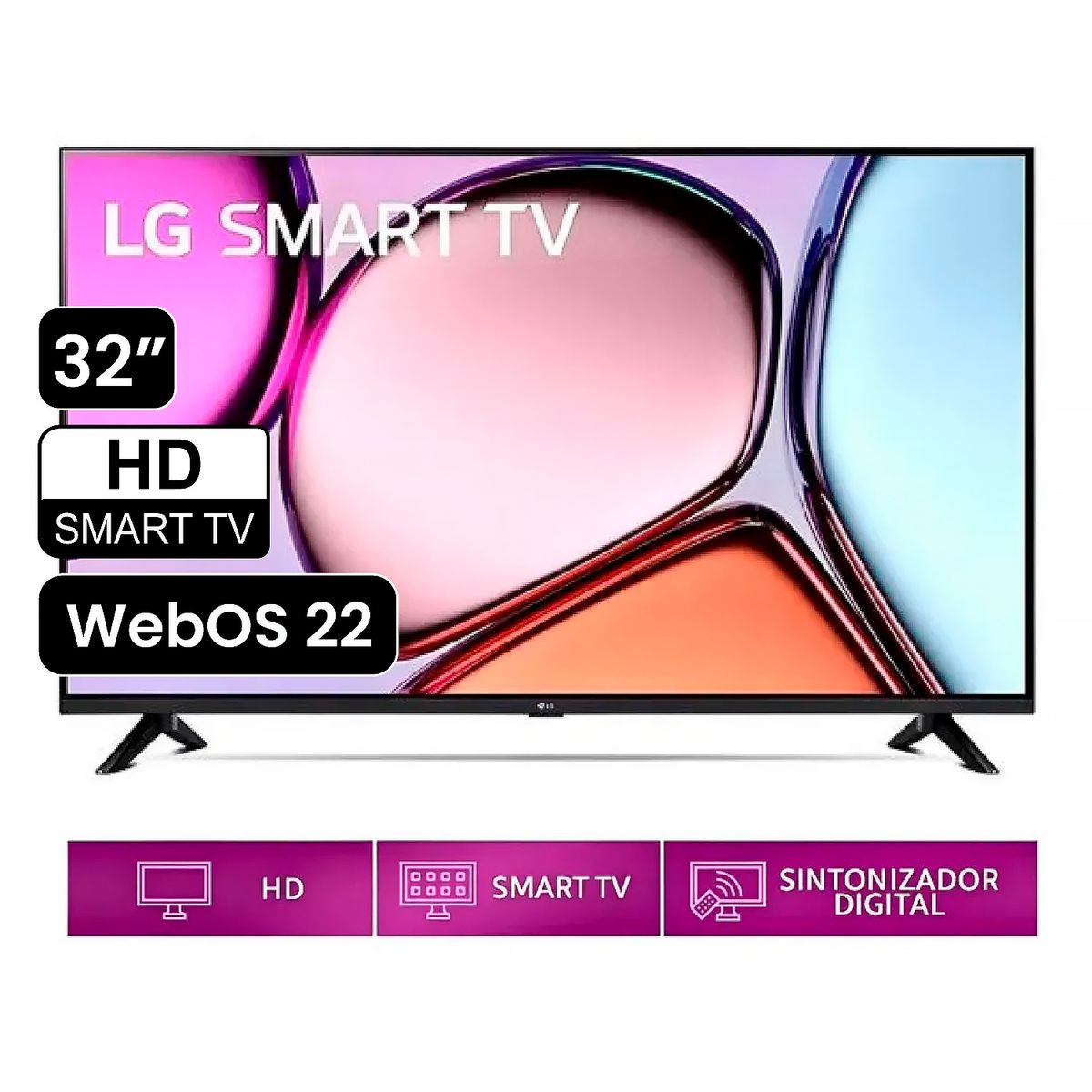 LG - Televisor LG Led 32 Pulg. HD Smart TV 32LQ600BPSA