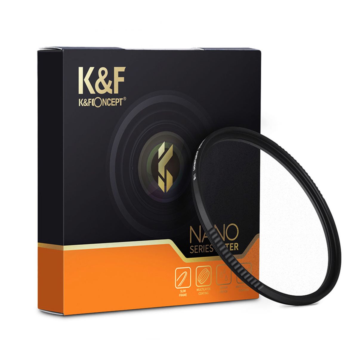 K&F CONCEPT - Filtro 72mm Black Mist 18 Nano-X K&F Concept.
