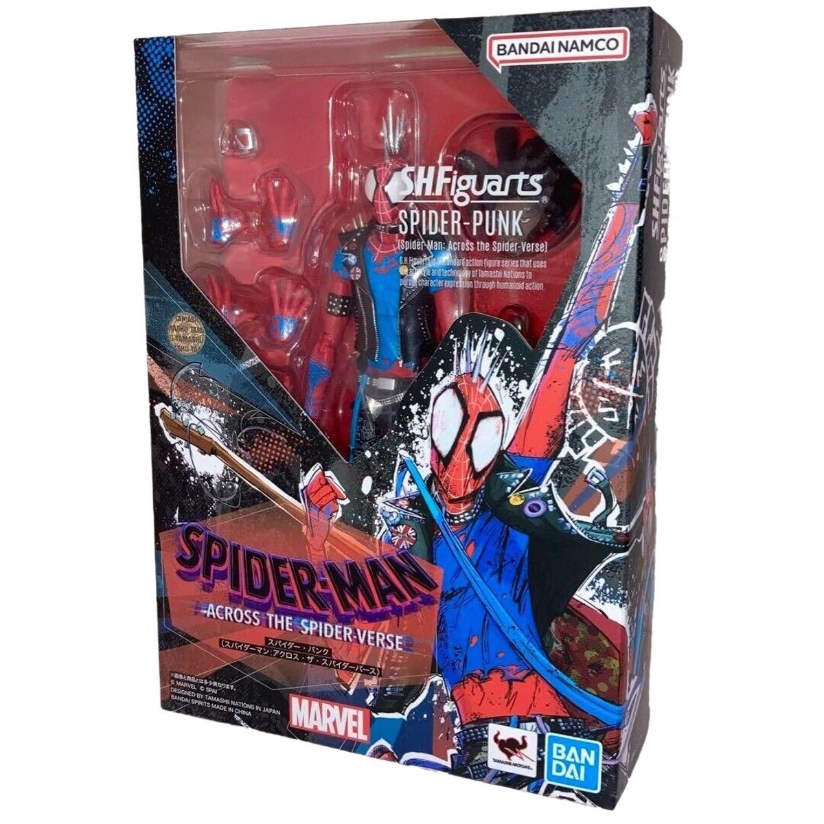 BANDAI - Spider-Man Across the Spider-Verse SH Figuarts Spider-Punk