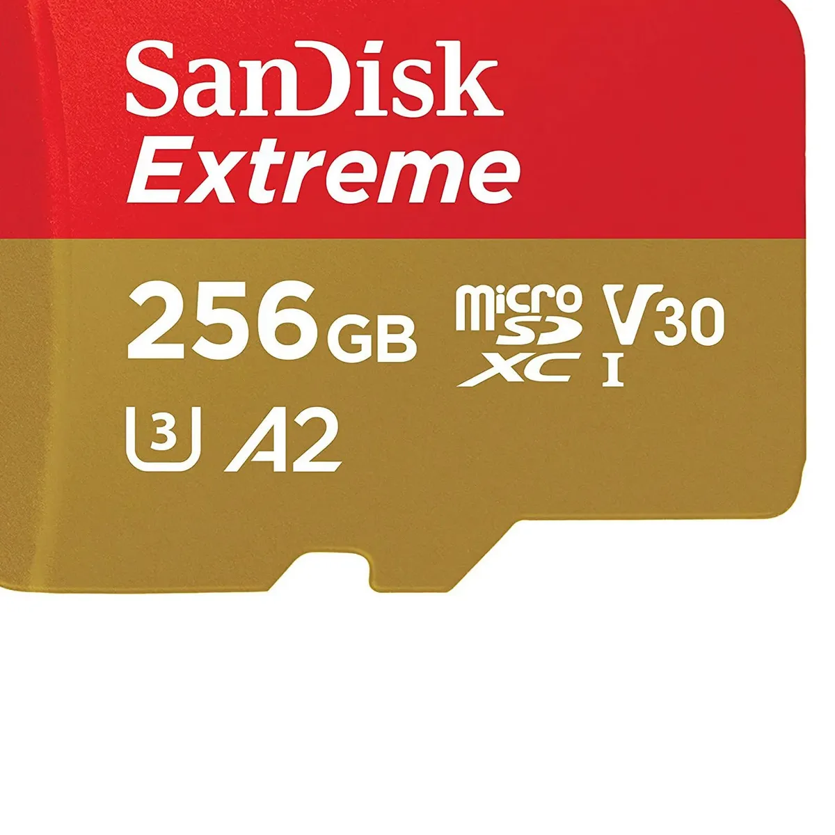 SANDISK - Tarjeta de memoria micro SD Sandisk extreme 256GB