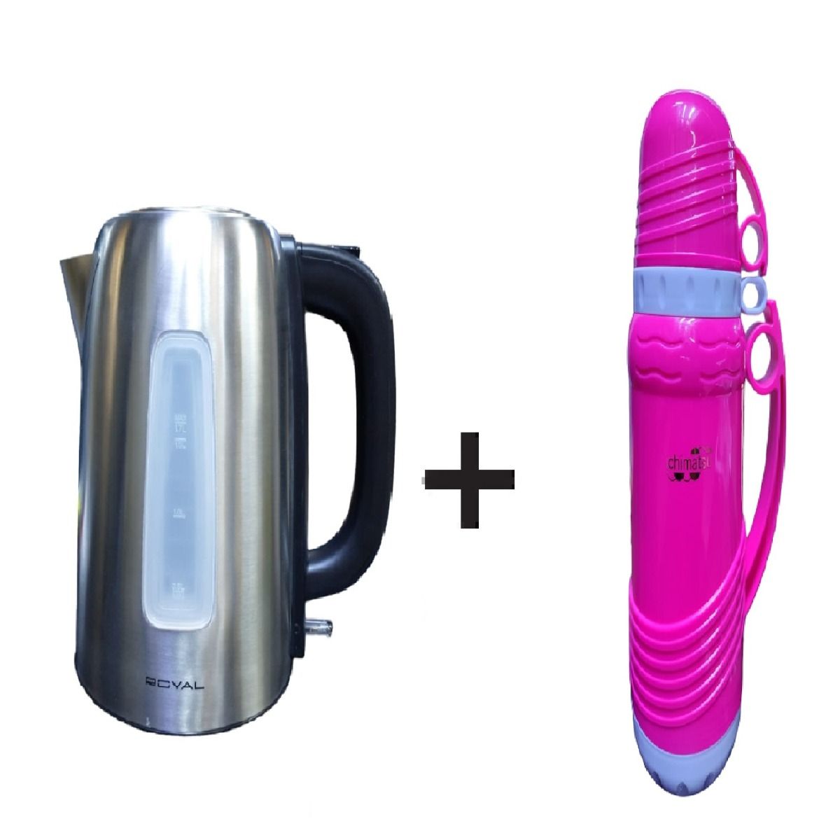 ROYAL - Combo Hervidor Royal + Termo Line 1.8 litros
