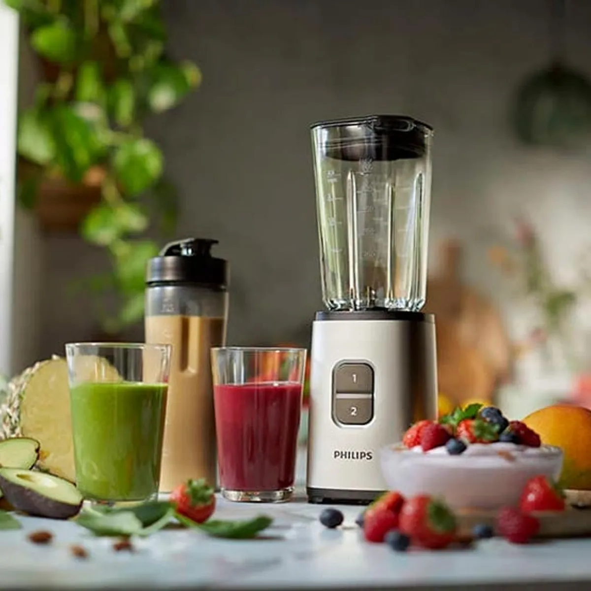 PHILIPS - LICUADORA MINI LICUADORA PHILIPS HR2604