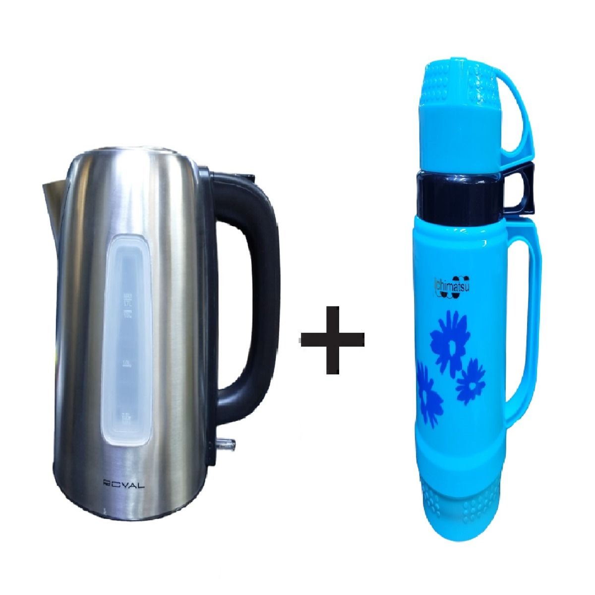 ROYAL - Combo Hervidor Royal + Termo Sky