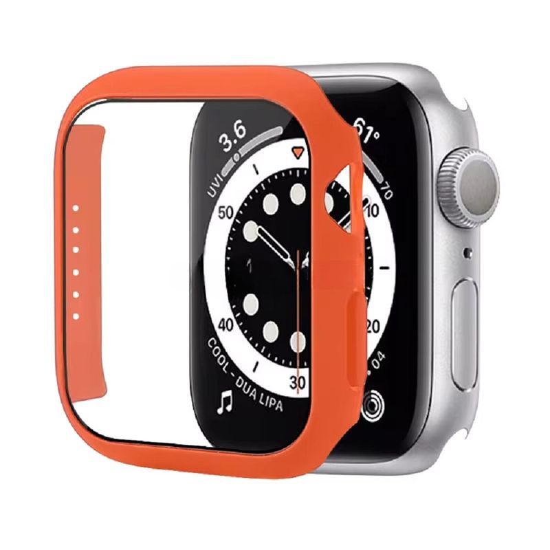 GENERICO - CASE BUMPER PARA WATCH DE 44MM NARANJA