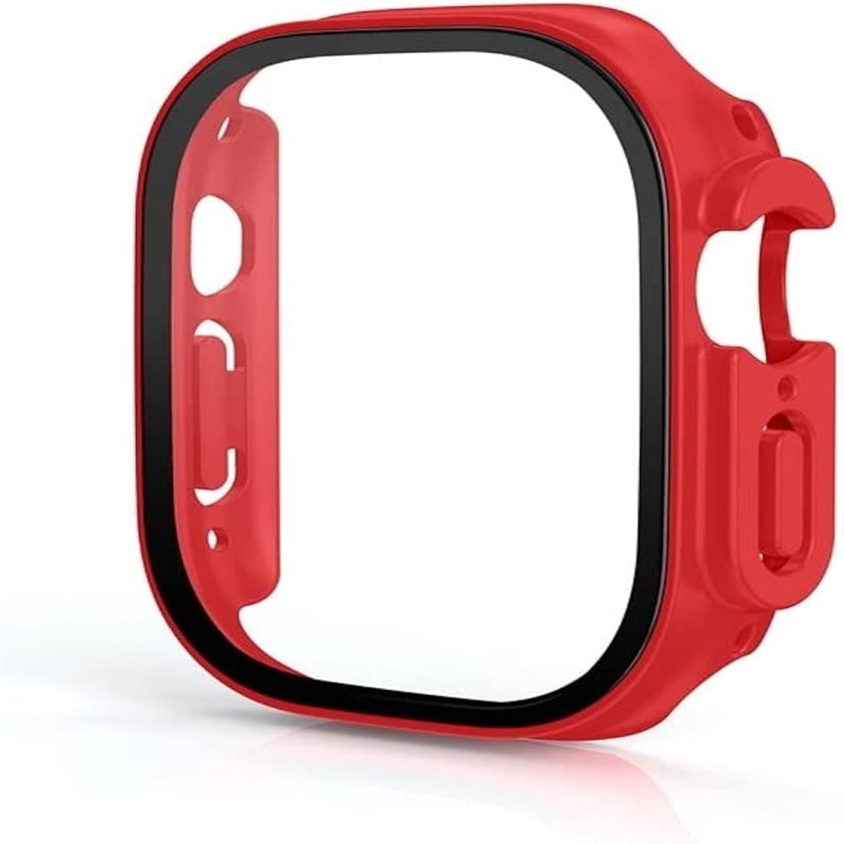GENERICO - CASE BUMPER PARA WATCH DE 49MM ROJO