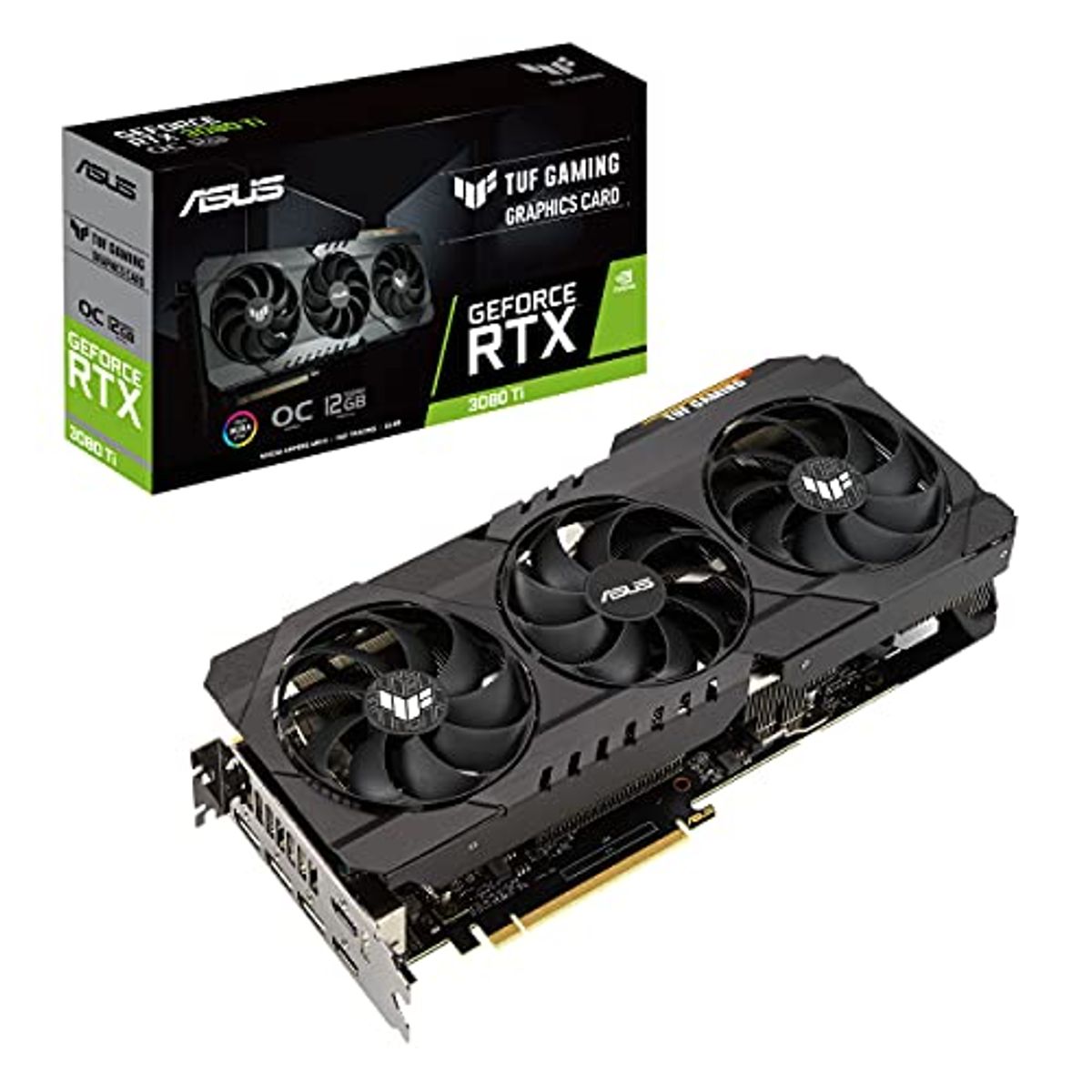 ASUS - Tarjeta de video ASUS NVIDIA GeForce RTX 3080 Ti 12GB GDDR6X