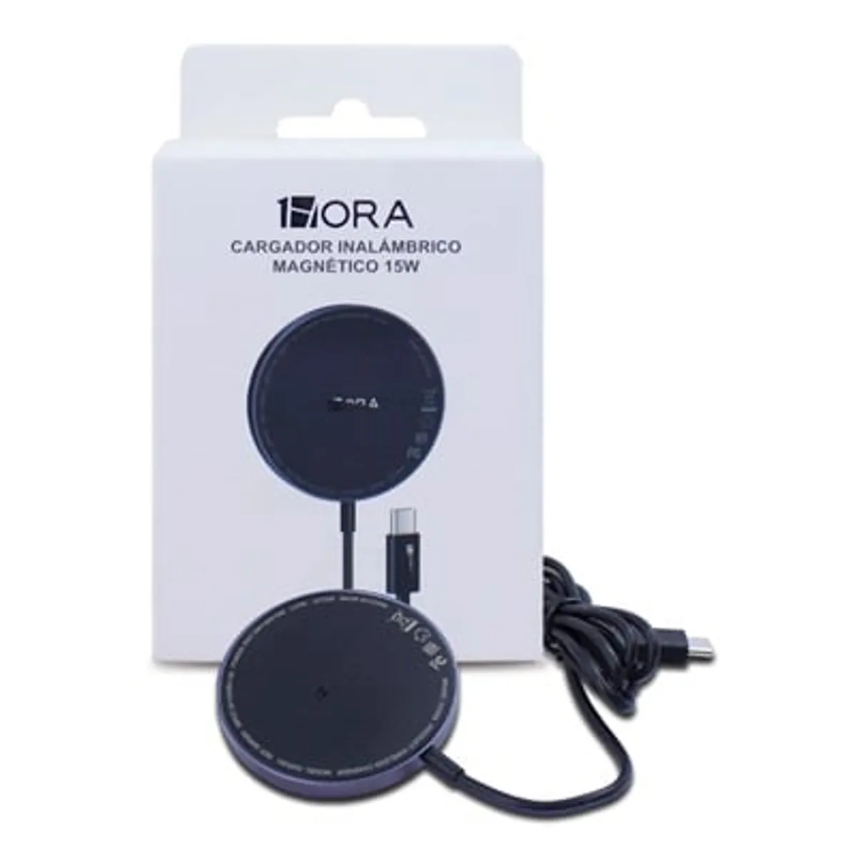 GENERICO - 1HORA Cargador Inalámbrico Magnético 15W