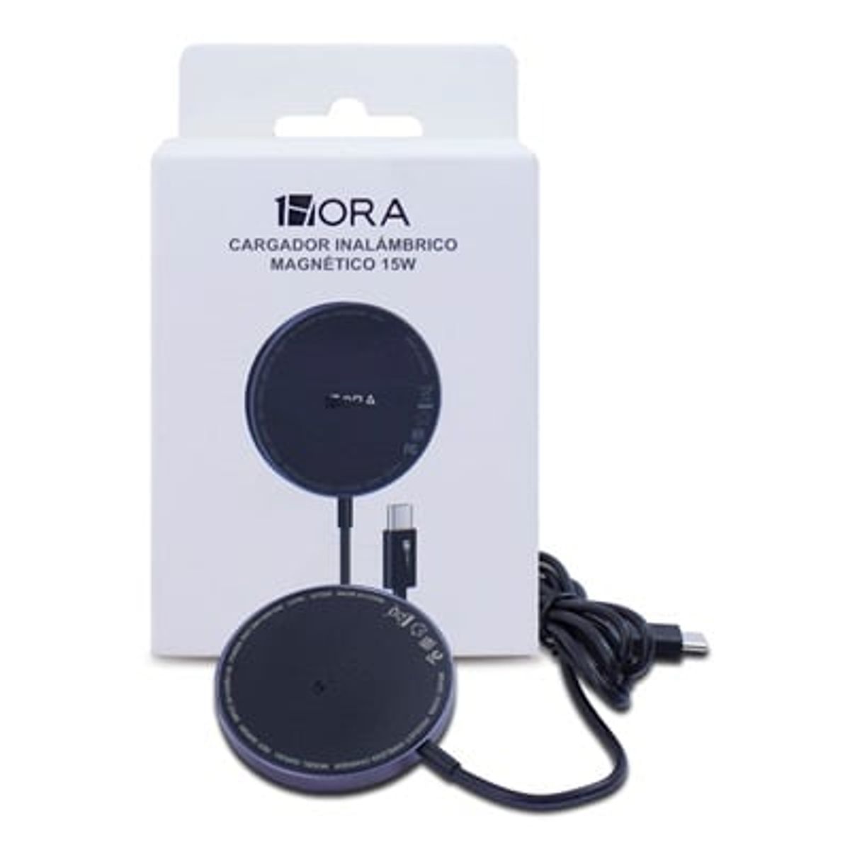 GENERICO - 1HORA Cargador Inalámbrico Magnético 15W