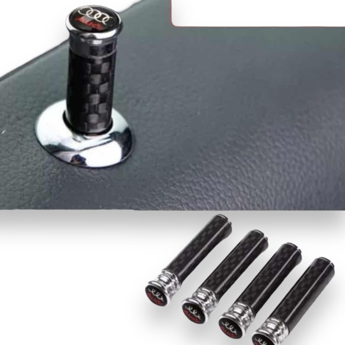 GENERICO - PESTILLOS EN FIBRA DE CARBONO PARA  AUDI