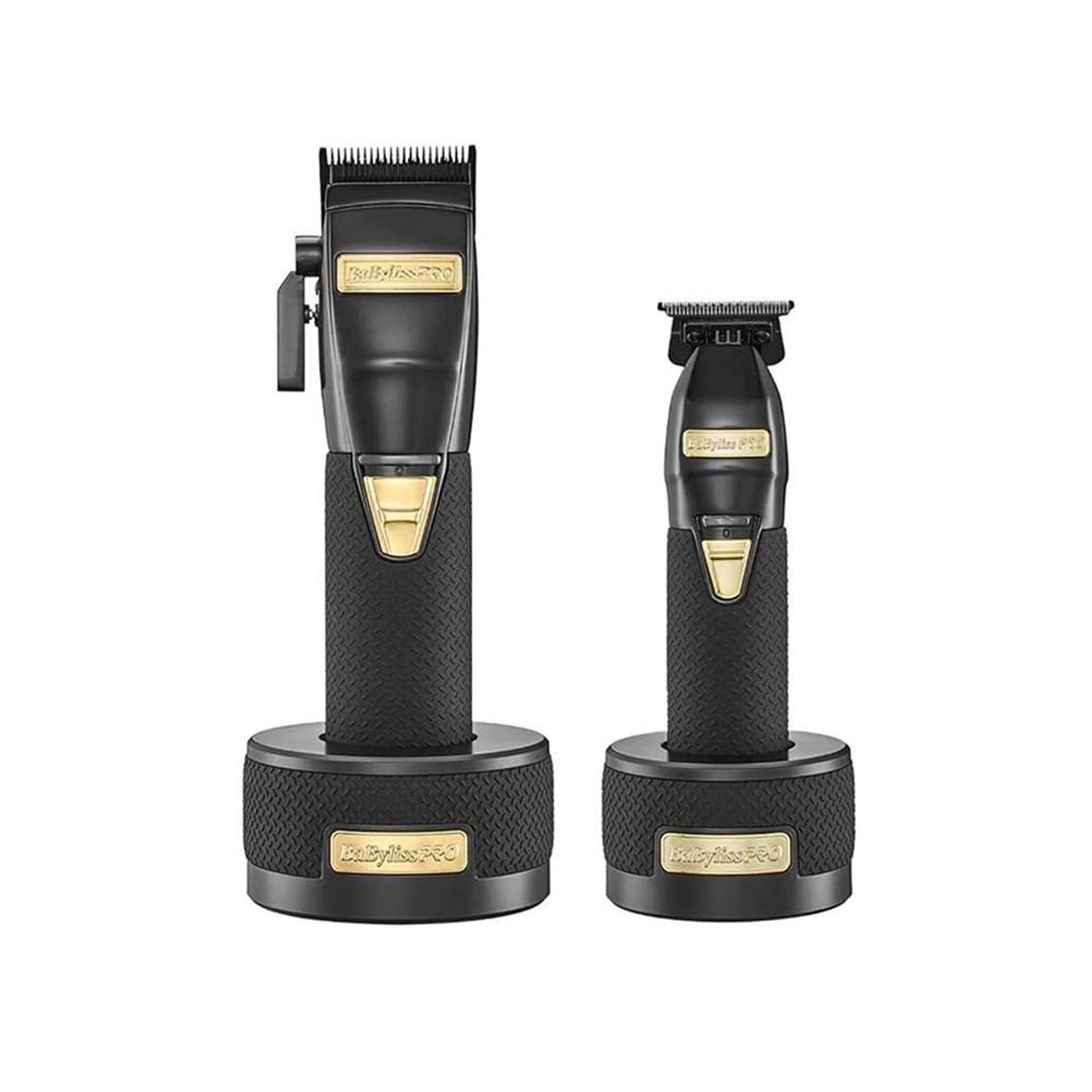 BARBEROLOGY - Pack BARBERology, Cortadora, Patillera y Bases de carga Boost+ Black