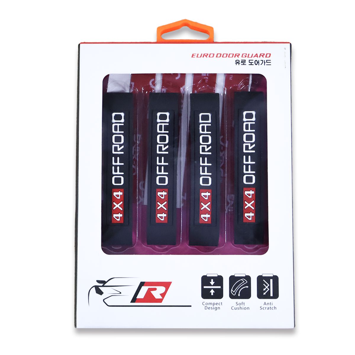 GENERICO - PROTECTOR DE PUERTA  PARA AUTOS  DISEÑO 4X4 OFFROAD