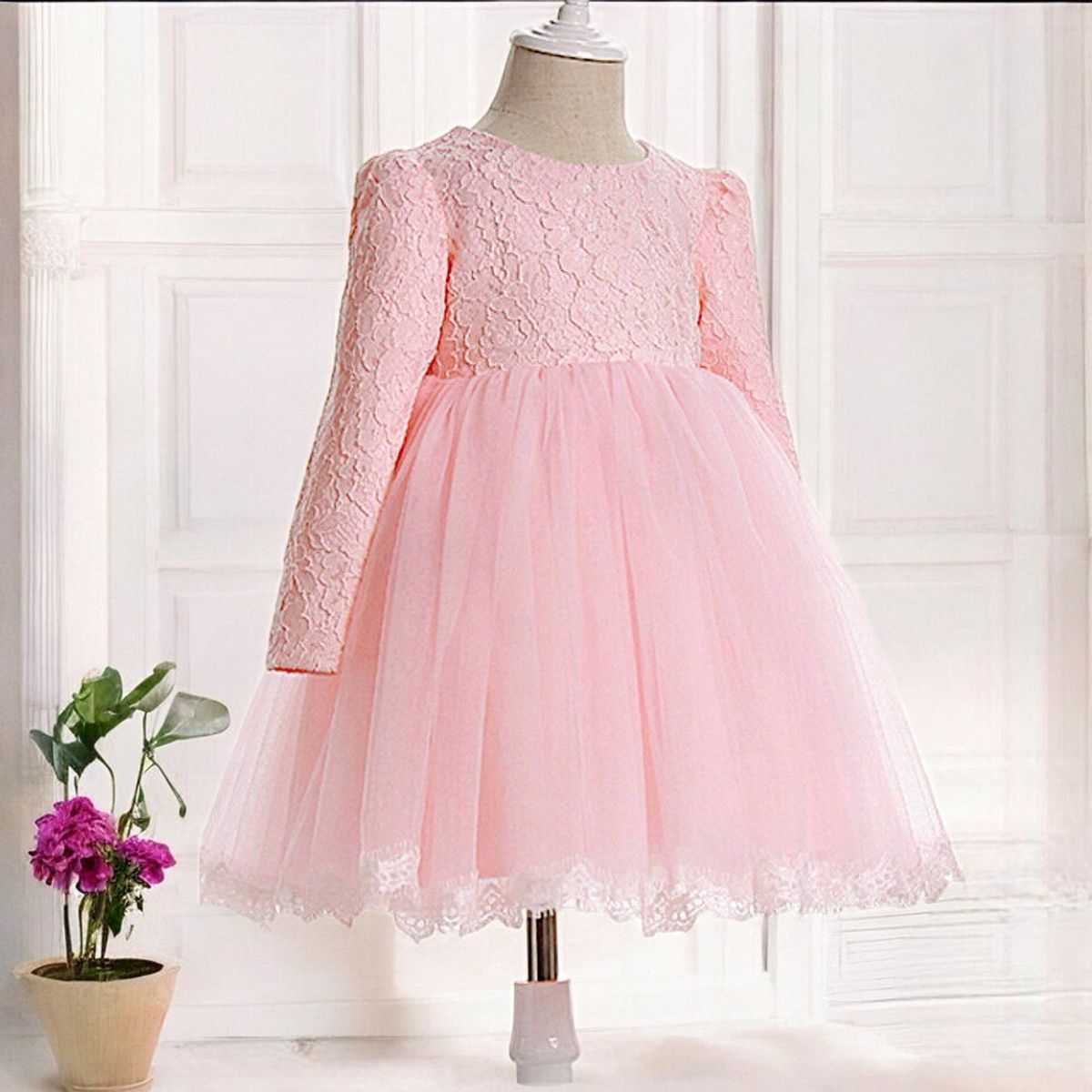 GENERICO - VESTIDO DE BEBÉ PARA FIESTA