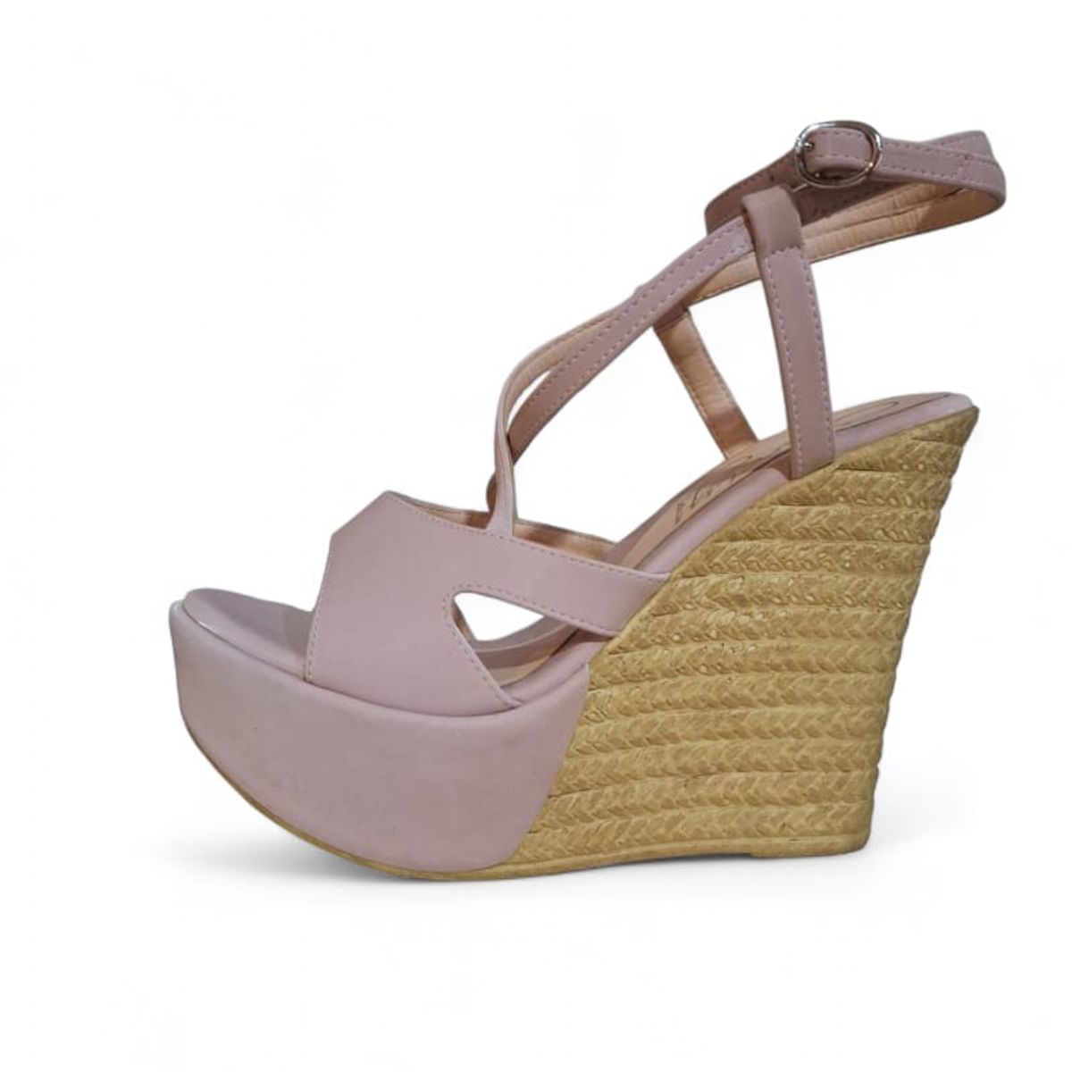 GENERICO - SANDALIA MUJER ROSA YOMAR TACO 15 PLATAFORMA 5