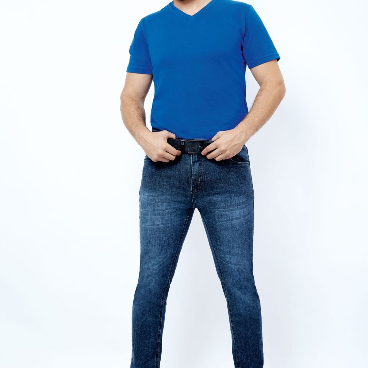 ZOHAR - JEAN PARA HOMBRE CLAUS SNAAX - SKY BLUE