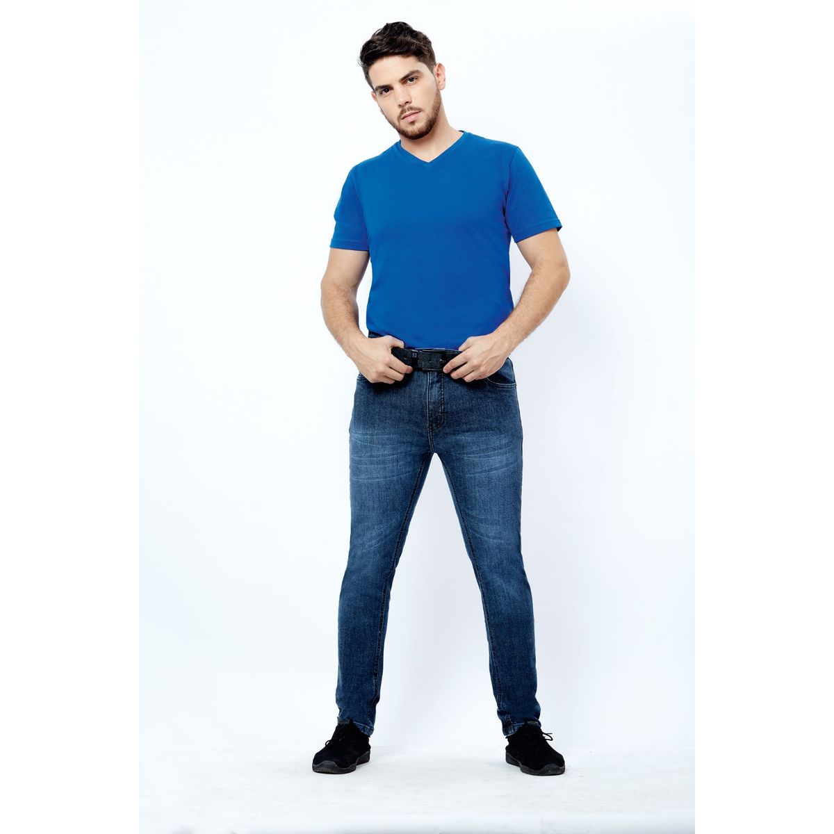 ZOHAR - JEAN PARA HOMBRE CLAUS SNAAX - SKY BLUE