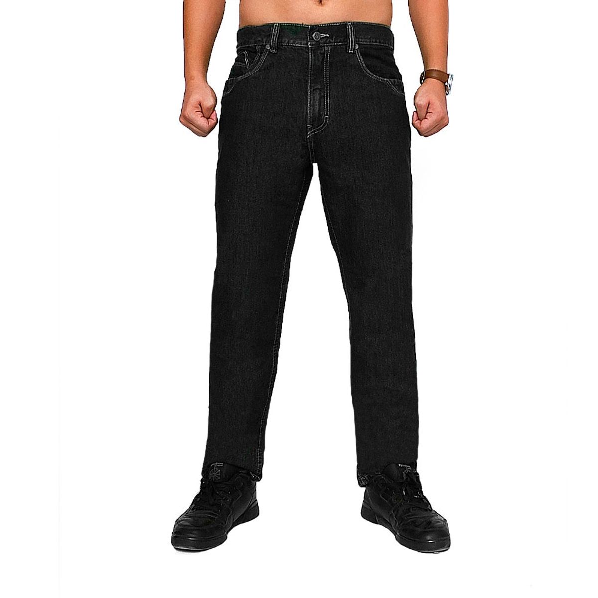 ZOHAR - JEAN PARA HOMBRE DECLAN SNAAX - NEGRO