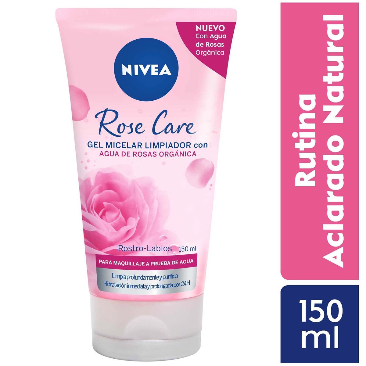 NIVEA - Nivea Gel Micelar Limpiador Rose Care 150 Ml