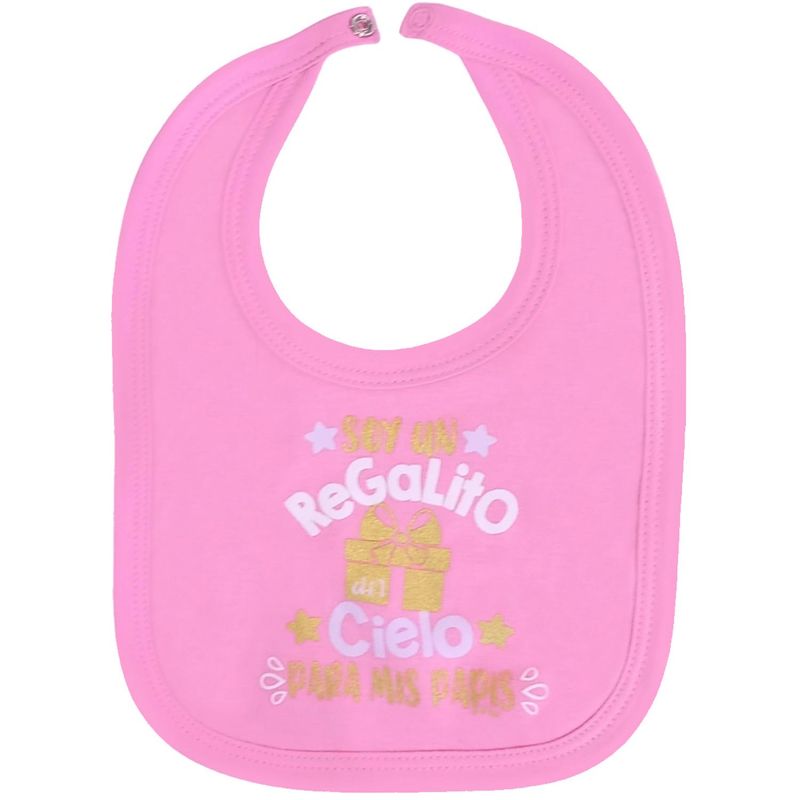 GENERICO - Babero en algodón Con Broche - KM101