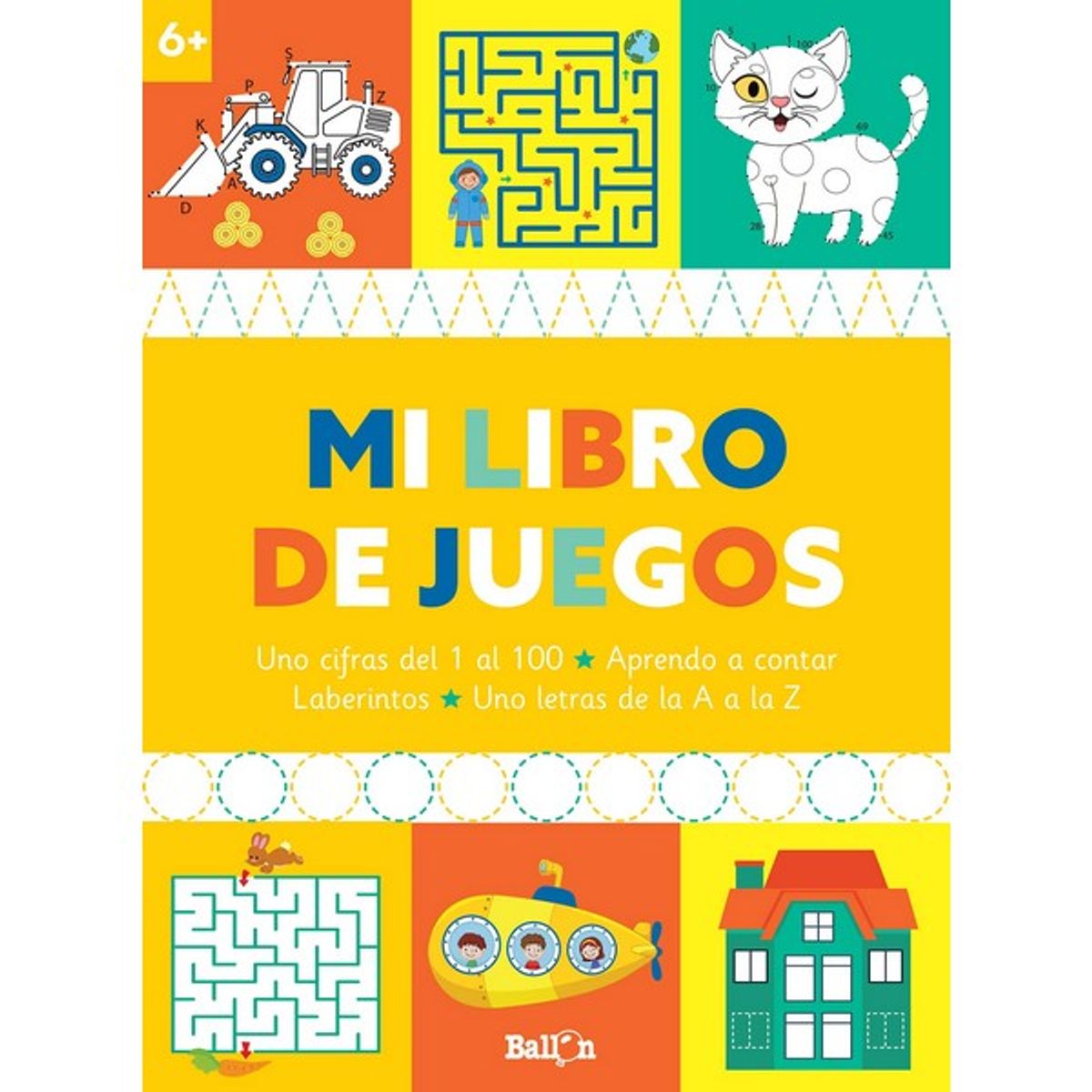 GENERICO - MI LIBRO DE JUEGOS +6