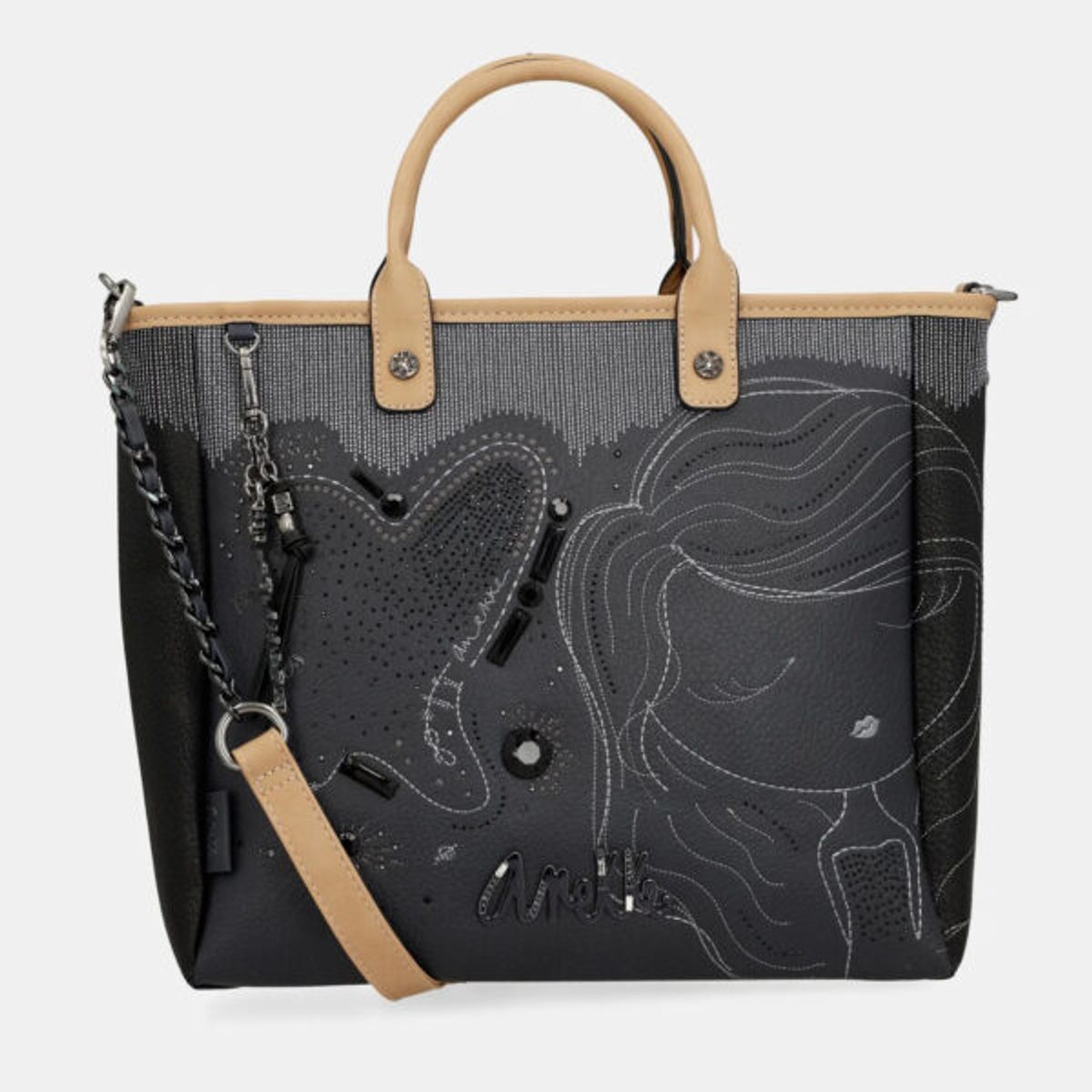 GENERICO - Bolso Tote-Anekke Azul Studio