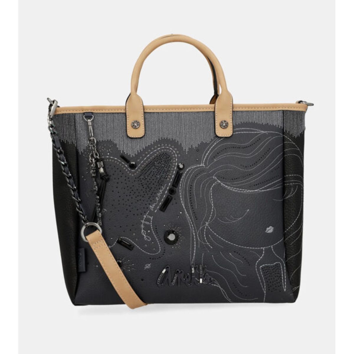 GENERICO - Bolso Tote-Anekke Azul Studio