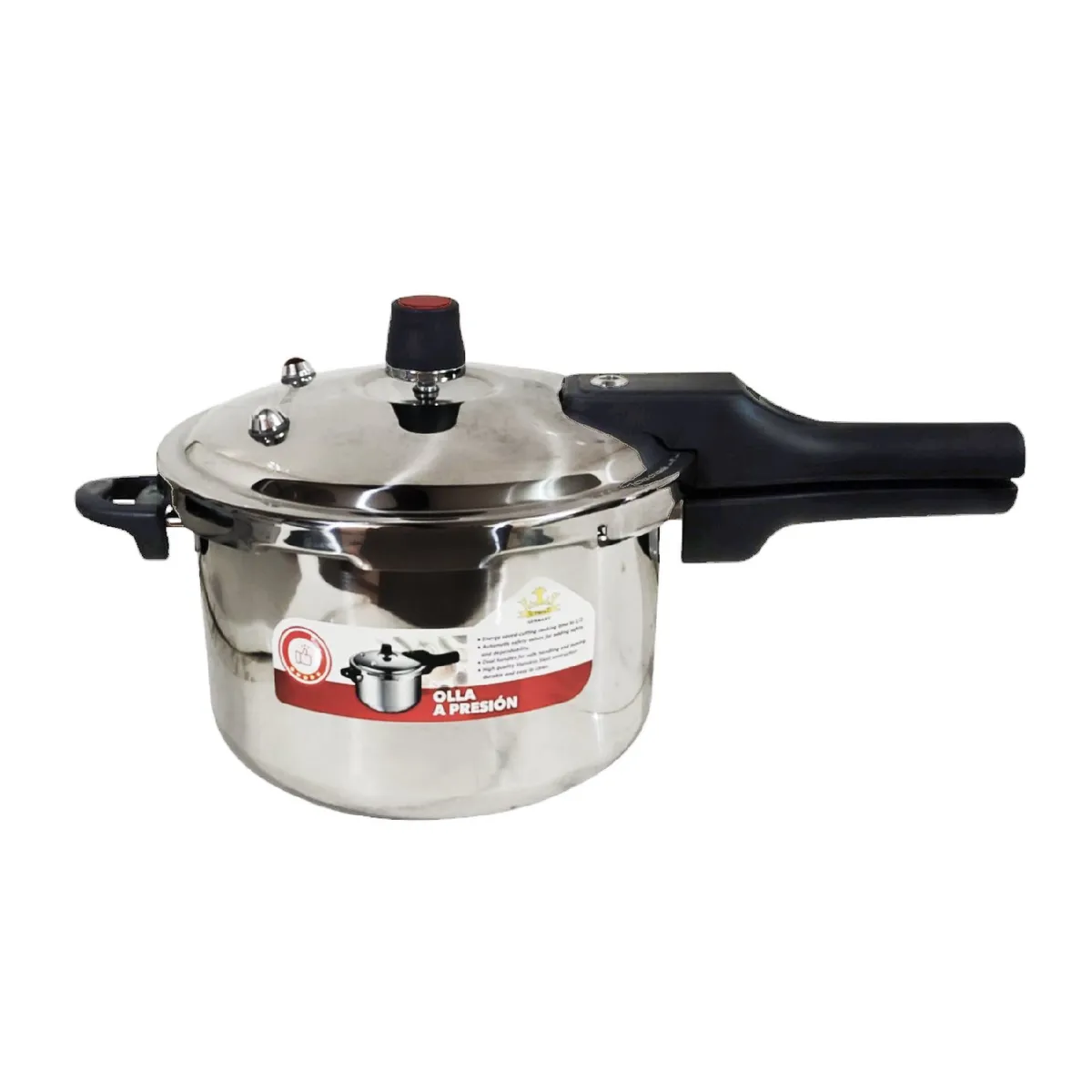 SUPREMO - Olla a Presión SUPREMA 4 Litros Acero Inoxidable SU-P006-4L