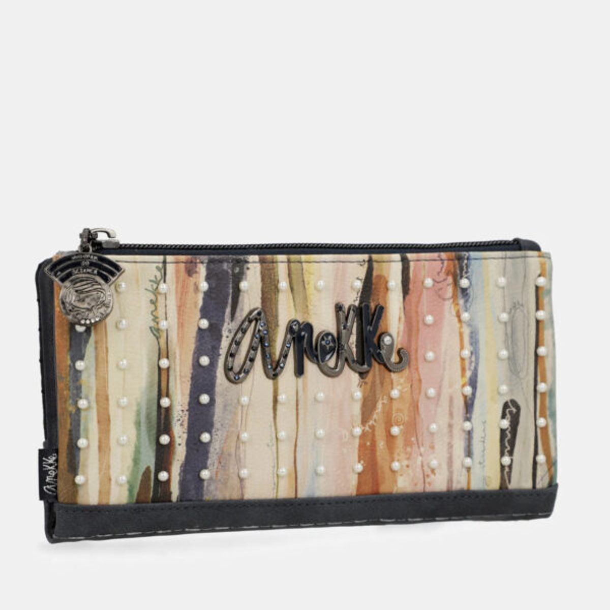 GENERICO - Billetera grande-Anekke Azul Studio