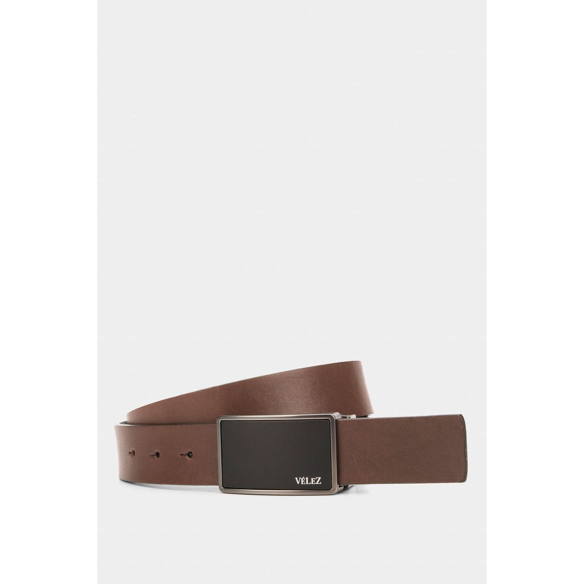 VELEZ - Vélez Correa Doble Faz De Cuero Chapa Combinado