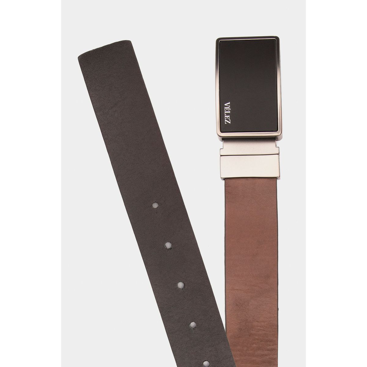 VELEZ - Vélez Correa Doble Faz De Cuero Chapa Combinado