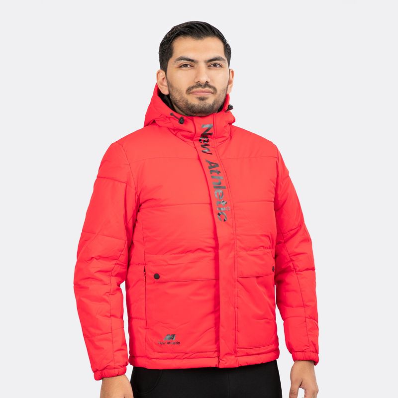 NEW ATHLETIC - CASACA NEW ATHLETIC MARCO ROJO HOMBRE