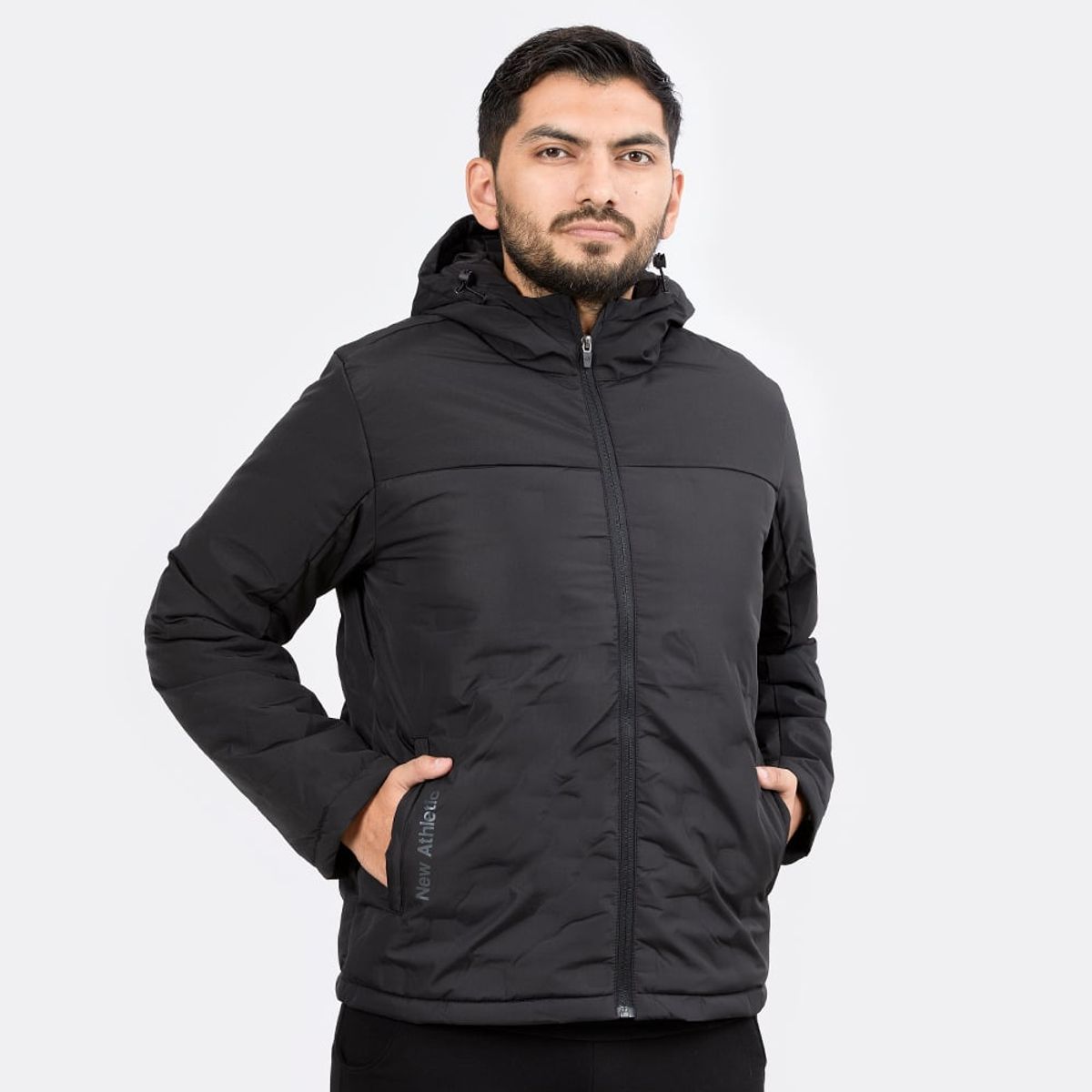 NEW ATHLETIC - CASACA NEW ATHLETIC MALEC NEGRO HOMBRE