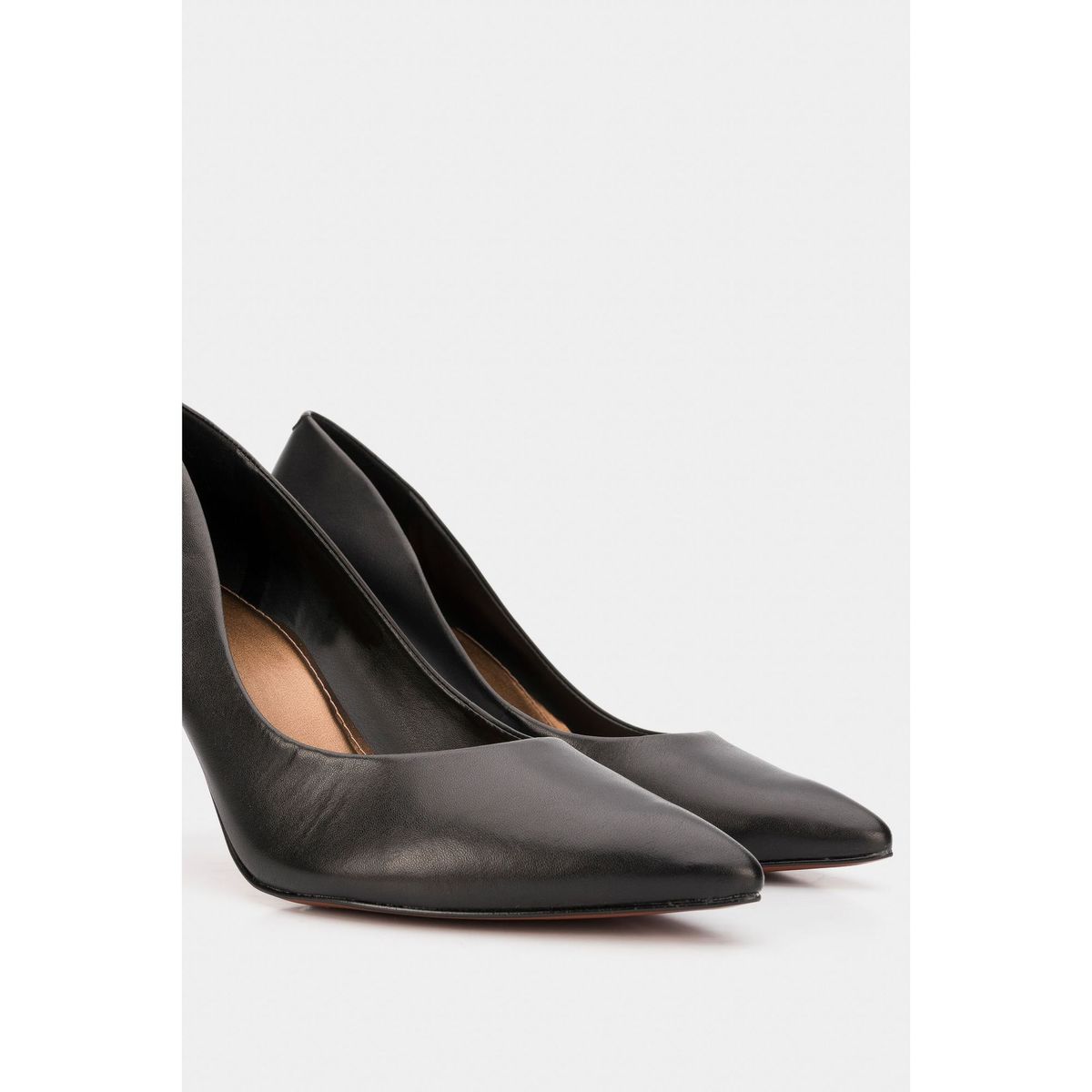 VELEZ - Vélez Tacos Atanasova De Cuero Para Mujer Stiletto Negro